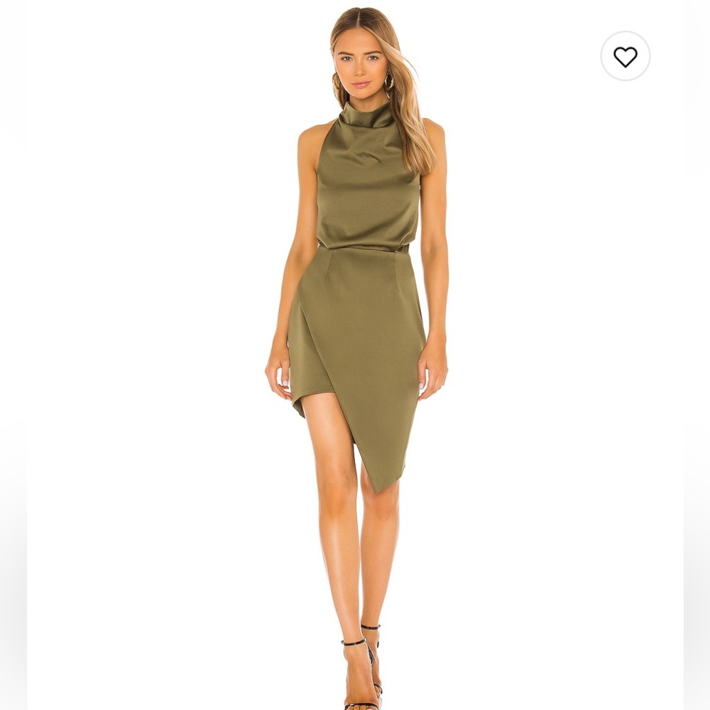 Elliatt camo dress in khaki